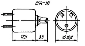СП4-1В 0.25Вт 1 кОм фото 3 СП4-1В 0.25Вт 1 кОм фото 3