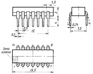 К157ХП2 микросхема фото 2