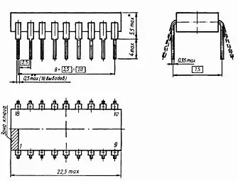 К174ХА42А микросхема фото 2
