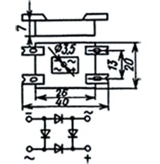 КЦ402Ж диодный мост фото 6