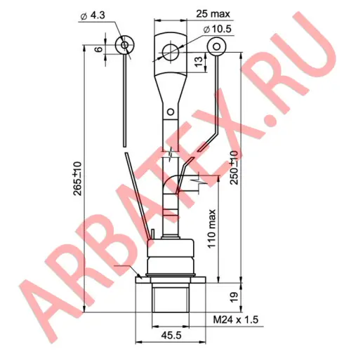 ТБ171-200-12 тиристор фото 2