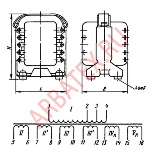 ТПП16-115-400 трансформатор фото 2