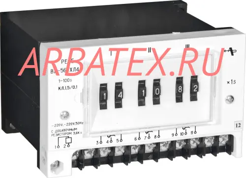 ВЛ-56 1-100 мин 220в реле времени ВЛ-56 1-100 мин 220в реле времени
