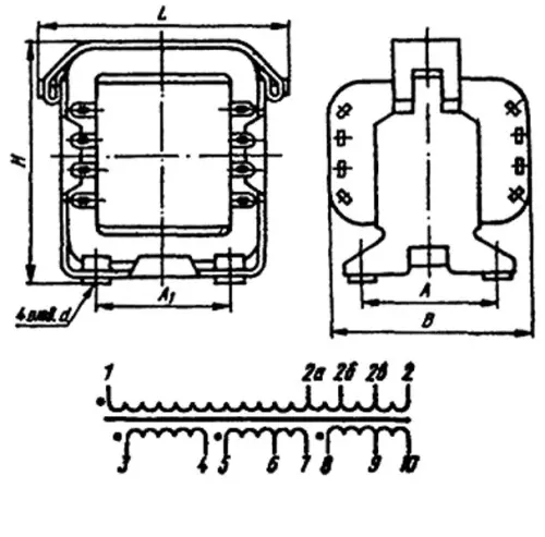 ТН27-220-400В трансформатор фото 3 ТН27-220-400В трансформатор фото 3