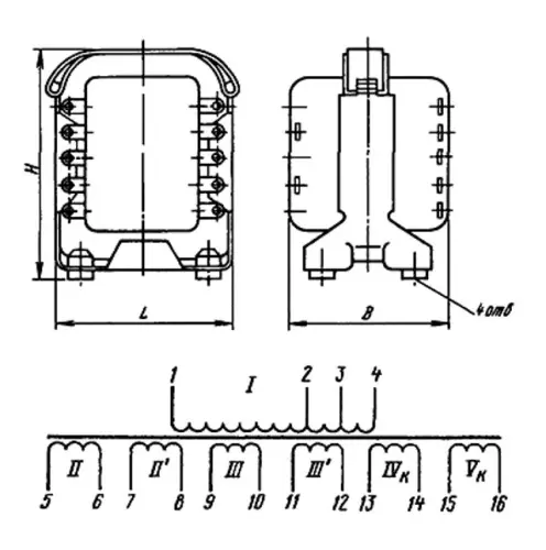 ТПП347-220-400 трансформатор фото 3