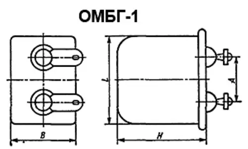 ОМБГ-1 160в 2 мкф фото 3