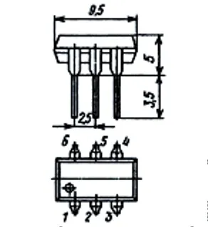 АОТ161Б оптопара транзисторная фото 3 АОТ161Б оптопара транзисторная фото 3