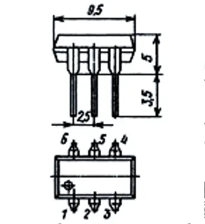АОУ179А оптопара симисторная фото 3 АОУ179А оптопара симисторная фото 3