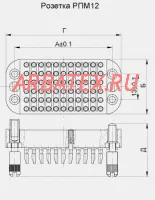 РПМ12-66Г8Л-В фото РПМ12-66Г8Л-В Разъемы разное фото