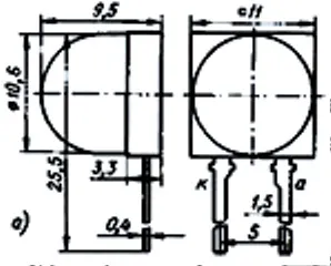 ФД-320 фотодиод кремниевый фото 3 ФД-320 фотодиод кремниевый фото 3