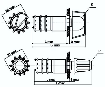 ПГ2-5-12П1НВ-К переключатель галетный фото 3 ПГ2-5-12П1НВ-К переключатель галетный фото 3