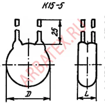К15-5 6.3кВ 4700 пф фото 2 К15-5 6.3кВ 4700 пф фото 2
