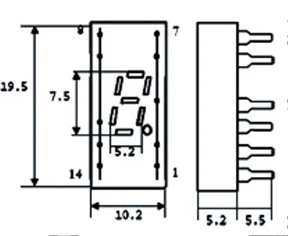 КИПЦ08Б1/7-К светодиодный индикатор фото 3 КИПЦ08Б1/7-К светодиодный индикатор фото 3