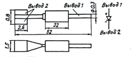 2А513А-1 диод фото 3