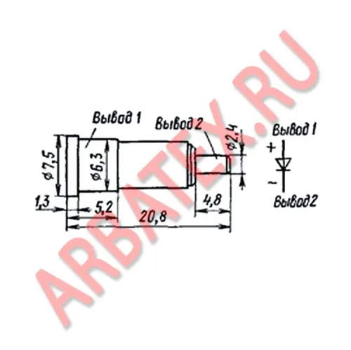Д604ВП диод фото 3