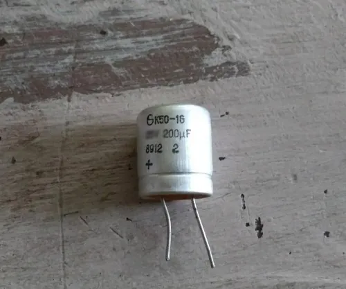 К50-6 10в 200 мкф фото 2 К50-6 10в 200 мкф фото 2