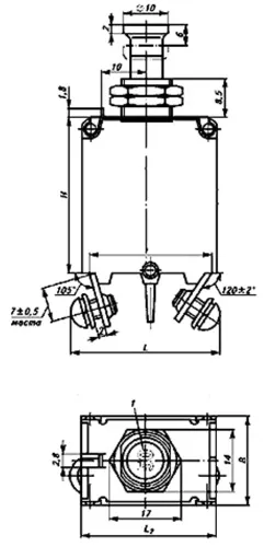 АЗК1М-45 автомат защиты фото 2 АЗК1М-45 автомат защиты фото 2